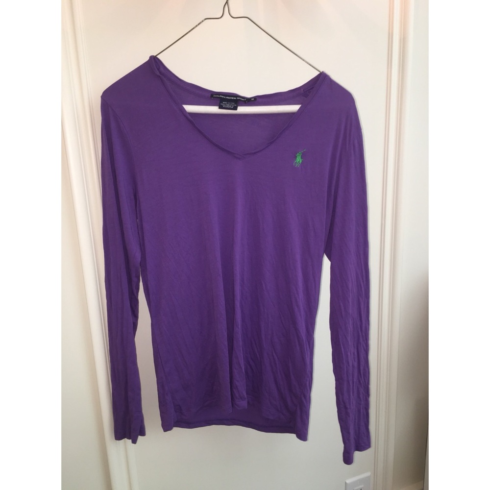 Ralph Lauren Sport V-Neck Long Sleeved T
